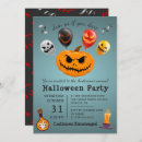 Recherche de horreur invitations Vintage