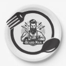 Recherche de chef assiettes en papier Noir