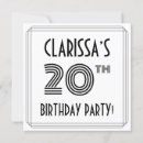 Recherche de 20ème anniversaire invitations Vingt ans