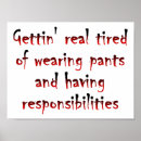 Recherche de responsabilité posters Adulte