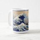Recherche de tsunami tasses Grande vague