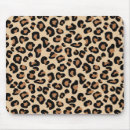 Recherche de léopard noir tapis souris Empreinte de léopard