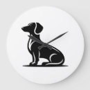 Suche nach wolf silhouette wanduhren Mops