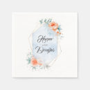 Recherche de de corail mariage serviettes Moderne