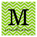 Recherche de chevron vert posters Monogramme