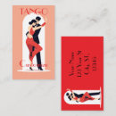 Suche nach tango visitenkarten Tänzer