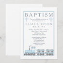 Recherche de de bleu de bébé baptême invitations Garçon