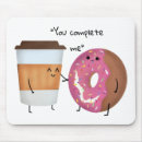 Recherche de donuts tapis souris Café