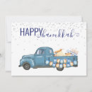 Recherche de vintage hanukkah cartes Bleu