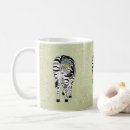 Recherche de zèbre sauvage tasses Safari