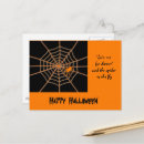 Suche nach halloween spinne postkarten Orange