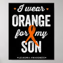 Suche nach leukämie poster Orange