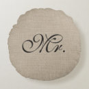 Recherche de round coussins Monogramme