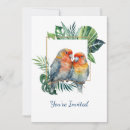 Recherche de perroquet tropical invitations Pour eux