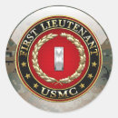 Recherche de lieutenant autocollants Promotion usmc 1stlt
