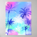 Recherche de palm trees posters Watercolor