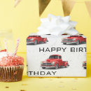 Recherche de anniversaire de camion papier cadeau Camionnette