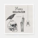 Recherche de vintage halloween serviettes Parti
