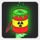 Recherche de radioactive symbol autocollants Toxique