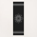 Recherche de chakras yoga tapis Noir