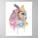Recherche de illustration hibou posters Animal