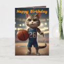 Recherche de basketball vœux cartes Joueur