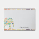 Suche nach niedliche elefanten post it Bunt