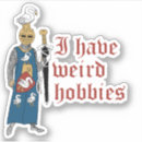 Recherche de bizarre autocollants Humour