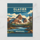 Suche nach glacier nationalpark postkarten Retroreise