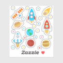 Recherche de fusée autocollants Roquettes