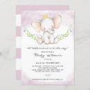 Recherche de bébé éléphant invitations Floral