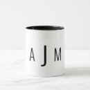 Recherche de anniversaire de collègue tasses Monogramme