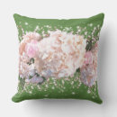 Recherche de dentelle blanche coussins Rose