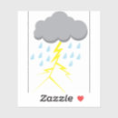 Suche nach gewitter aufkleber Wetter