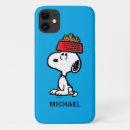 Recherche de chien de bande dessinée iphone coques Charles m schulz