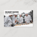 Recherche de uniformes cartes visite Cuisine