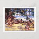 Recherche de john sargent cartes postales Mâle