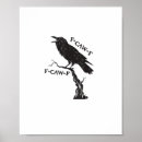 Suche nach schwarzer rabe poster Vogel