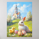 Suche nach niedlicher osterhase poster Glücklicher oster