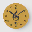 Recherche de clef musicale horloges Professeur de musique