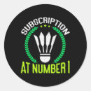 Recherche de numéro 1 autocollants Sports
