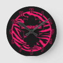Recherche de motif animal horloges Rose