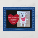 Suche nach hund mit herz postkarten Für ihn