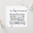 Suche nach französischer text karten Typografie
