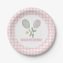 Recherche de tennis assiettes Rose