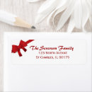 Recherche de red bow étiquettes adresse retour Arc