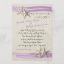 Recherche de ruban pourpre invitations Moderne