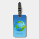 Suche nach planeten gepäckanhänger Blau