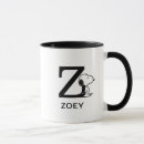 Recherche de monogramme z tasses Cacahuètes