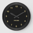 Recherche de sophistiqué horloges Noir et or